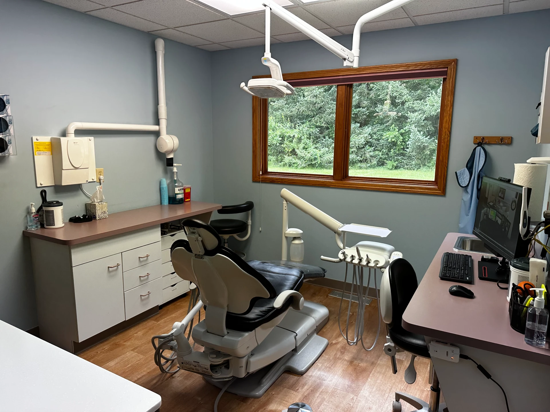 treatment room at Sand Creek Dental | teeth cleaning in Chesterton, IN